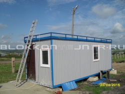Сторожка на дачном участке в Ассиновской